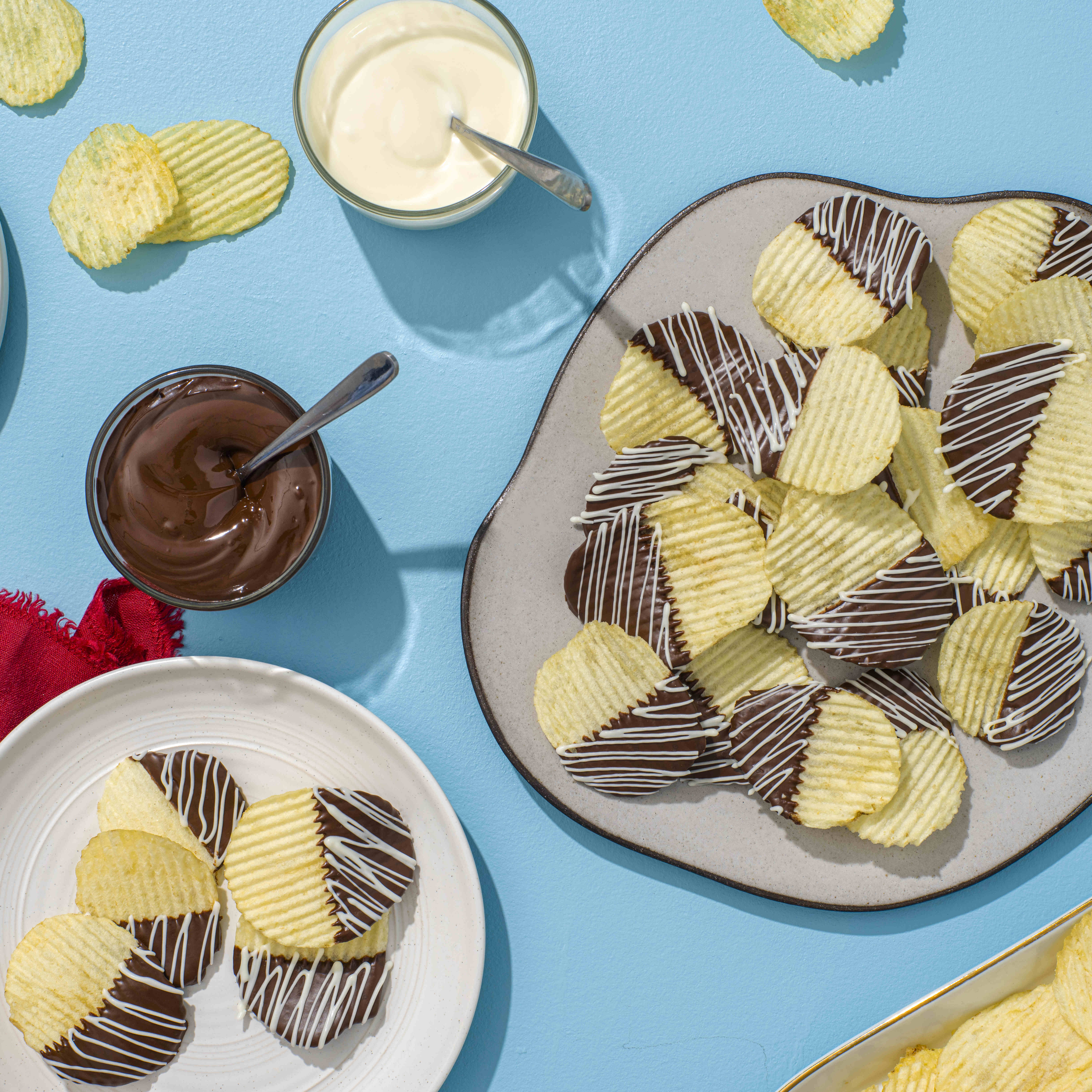 RUFFLES® Chocolate-Covered Chips | Ruffles